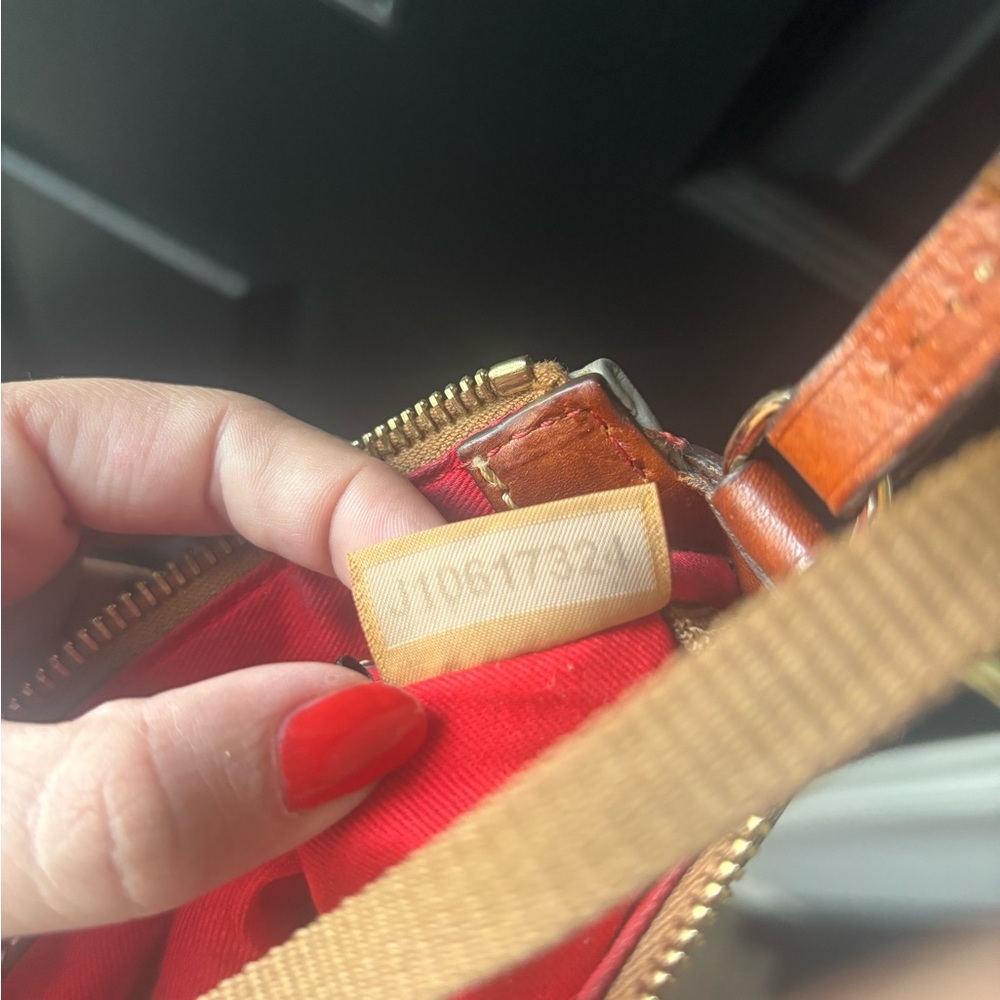 Dooney & Bourke Gray and Brown Crossbody Bag - Picture 11 of 14